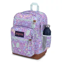 JANSPORT COOL STUDENT - Fluid Floral Pastel Lilac