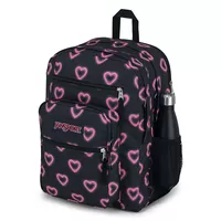 JANSPORT BIG STUDENT - Happy Hearts Black