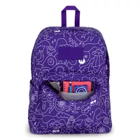 JANSPORT SUPERBREAK PLUS - Dub Doodle Purple