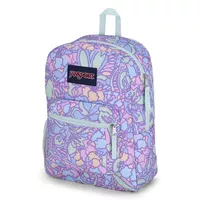 JANSPORT CROSS TOWN  -  Fluid Floral Pastel Lilac