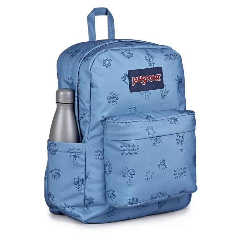 JANSPORT SUPERBREAK PLUS - Sunny Sketches Blue