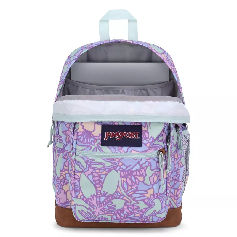 JANSPORT COOL STUDENT - Fluid Floral Pastel Lilac