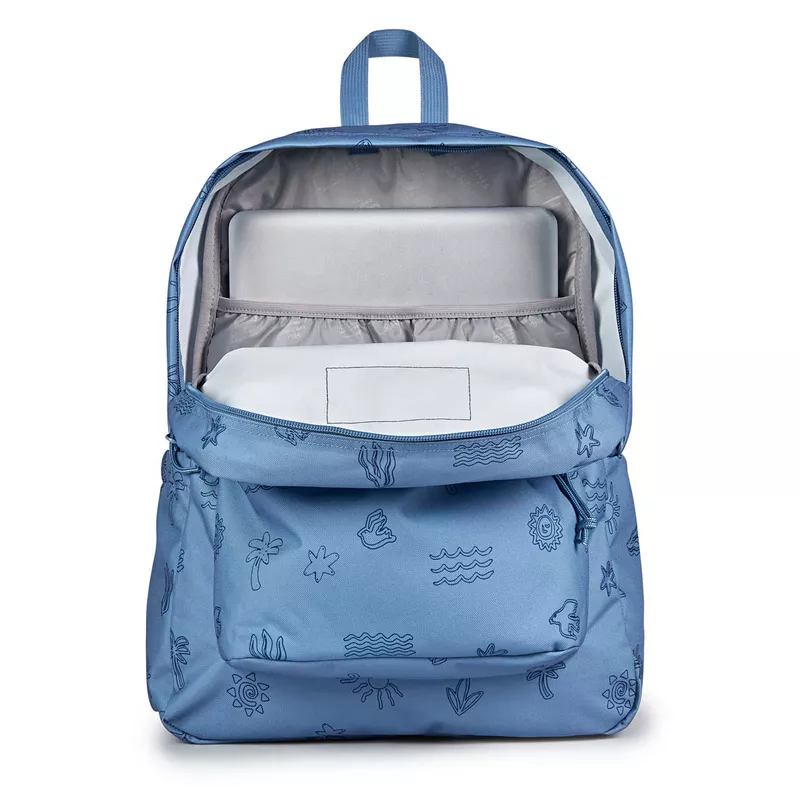 JANSPORT SUPERBREAK PLUS - Sunny Sketches Blue