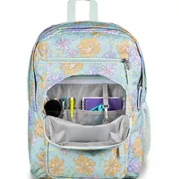 JANSPORT BIG STUDENT - Faded Floral Fresh Mint