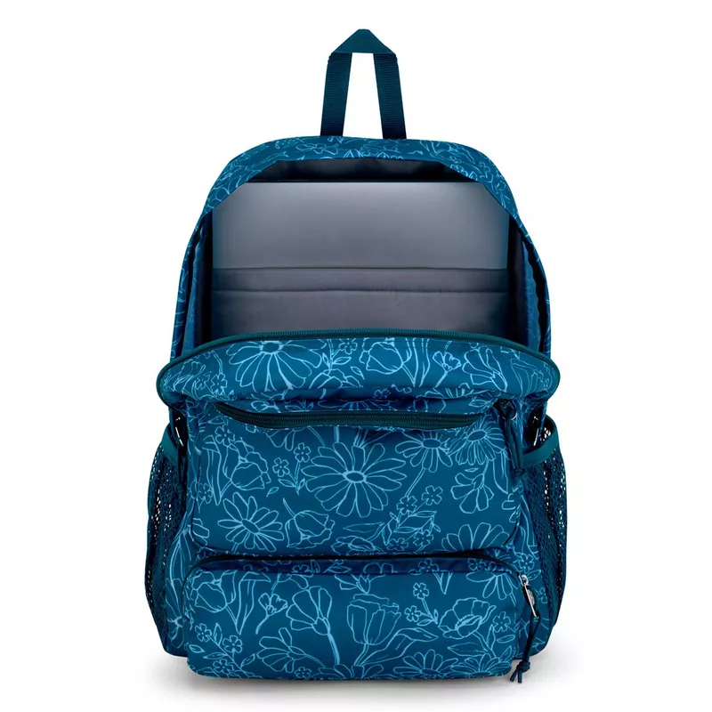 JANSPORT DOUBLETON - Delightful Daises Green