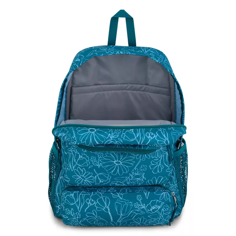 JANSPORT DOUBLETON - Delightful Daises Green