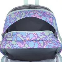 JANSPORT BIG STUDENT - Fluid Floral Pastel Lilac